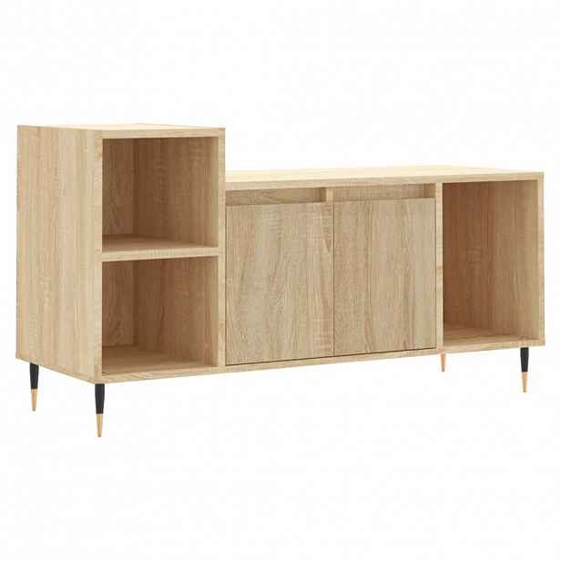 vidaXL TV skříňka dub sonoma 100x35x55 cm kompozitní dřevo