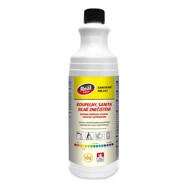 Real PROFI koupelny, sanita silné znečištění 1l BC31040
