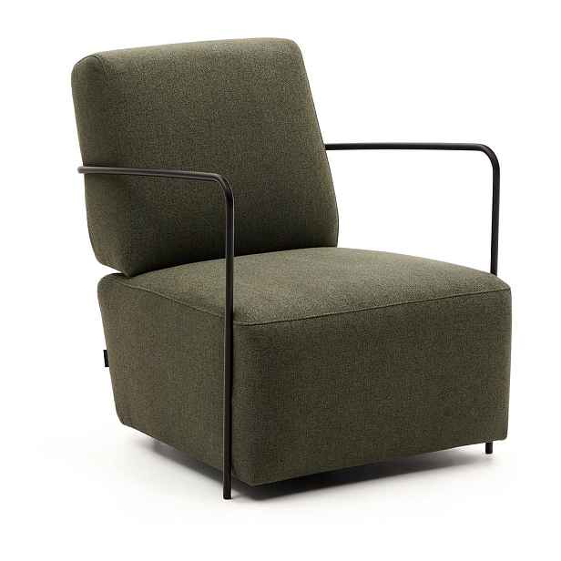 Zelené křeslo Gamer – Kave Home