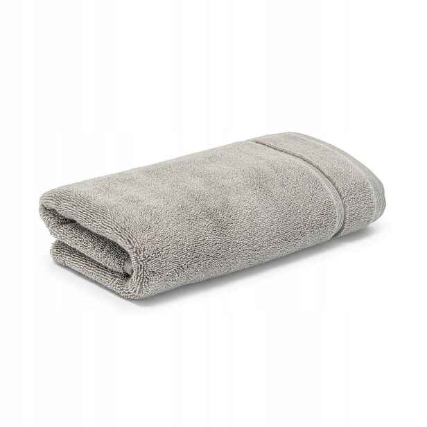Ručník Supreme 50x90 šedý z egyptské bavlny 800 g/m2 Giza