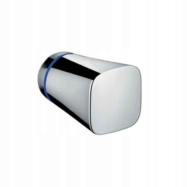 Hansgrohe knoflík pro studenou vodu, držák baterie, chrom, modrá barva 92221N