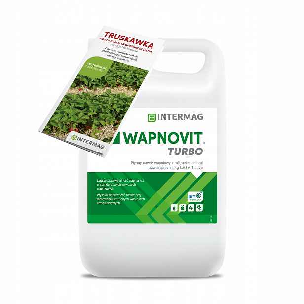 Intermag Wapnovit Turbo 5L Vápníkový vápenný účinné tekuté hnojivo 5000 ml