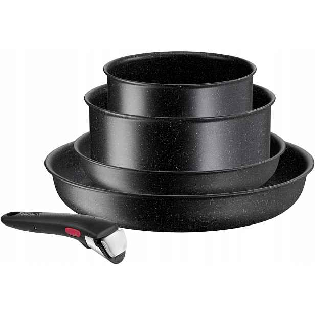 Sada pánví Tefal Ingenio Black Stone L3998953 5 ks