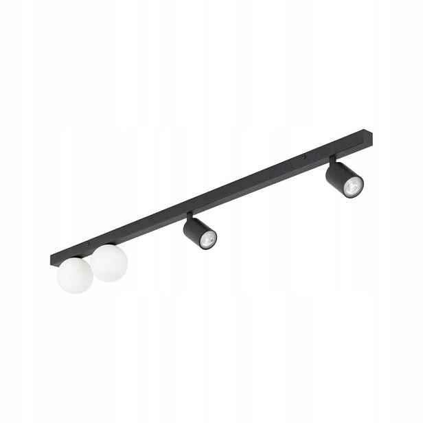 Stropní Svítidlo Stropní spotové svítidlo Černá Led kovová 4 body GU10 Vox Tk Lighting