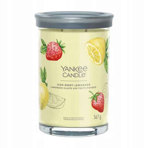 Vonná svíčka sójová Iced Berry Lemonade Yankee Candle 1 ks