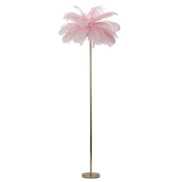 Mauro Ferretti Stojací lampa Palm 160 cm růžová/zlatá