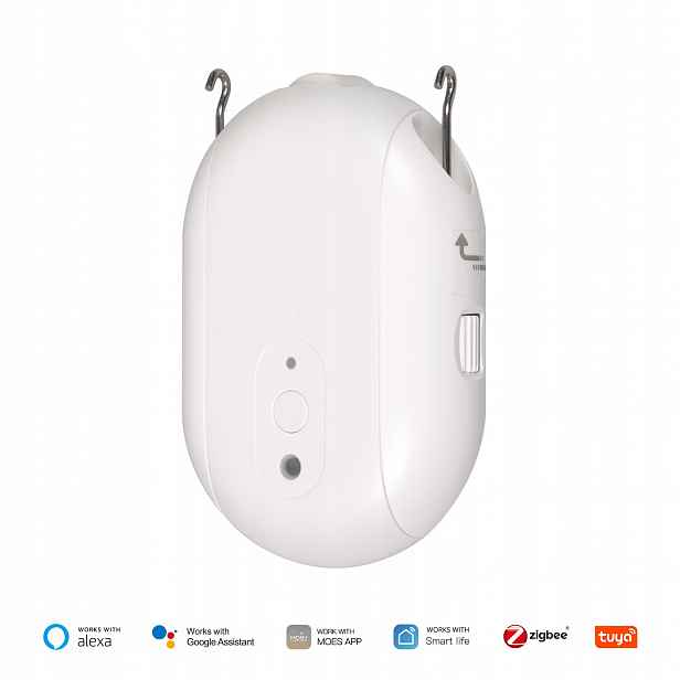 Moes Robotický motor pro ovládání automatického zapalování záclon garnýž ZigBee Tuya