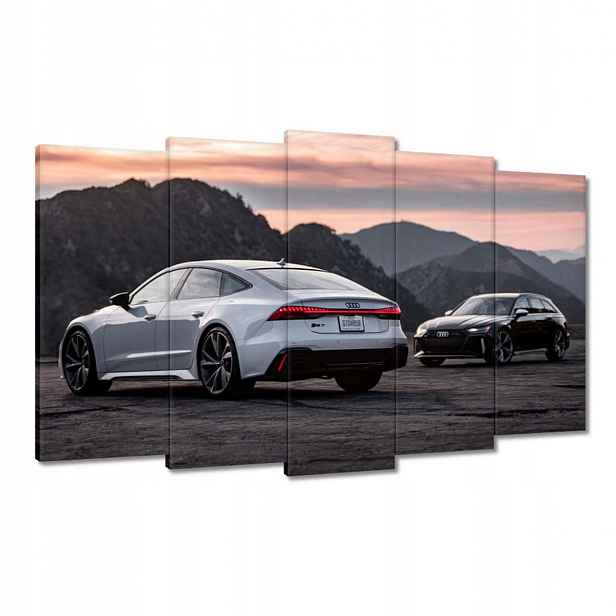 Obrazy 100x60 Bílé Audi RS7 Audice