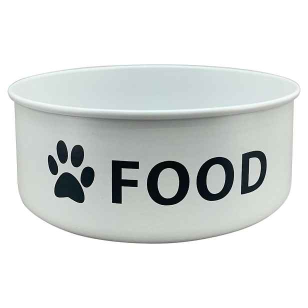 Exner Miska pro psa FOOD 20 cm bílá