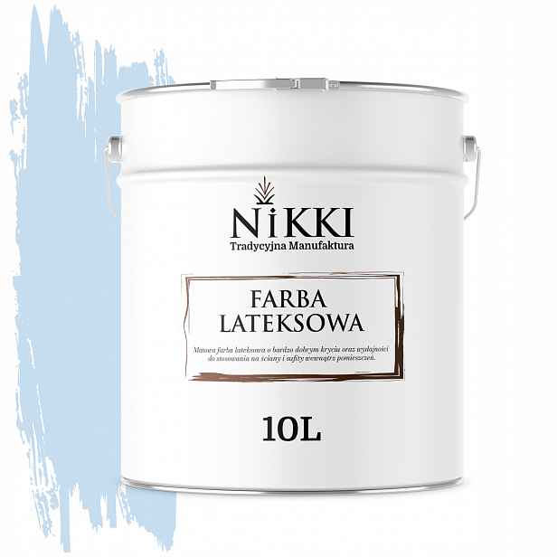 Barva Barva Světle Modrá H0169 10L Hluboká Matná Na Stěny Stropů