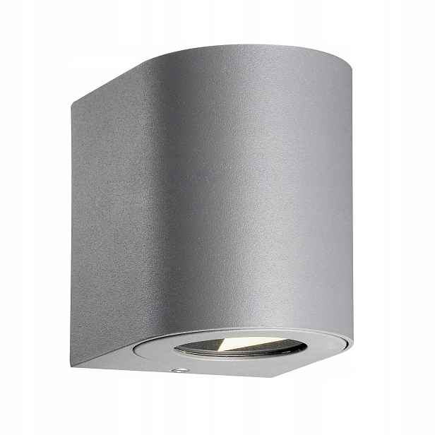 Nástěnná nástěnná lampa Šedá Led lampa 10.6W IP44 Canto Nordlux