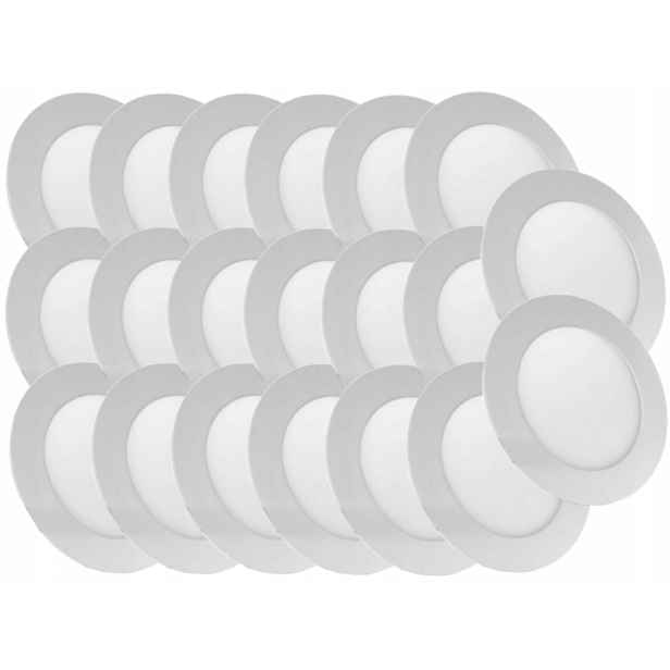 Sada stropního světla Halogen 6W Led Slim 20x