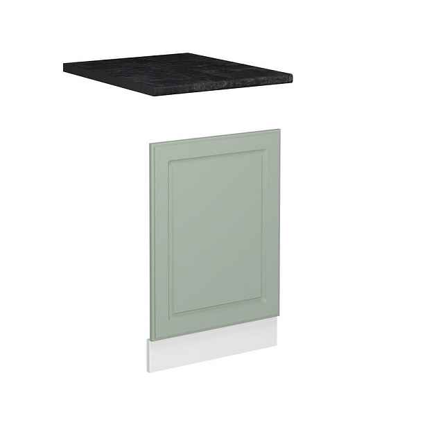 Vicco PŘEDNÍ PANEL R-Line, Mint venkovský dům/Bílá, 45 cm pracovná doska antracitová