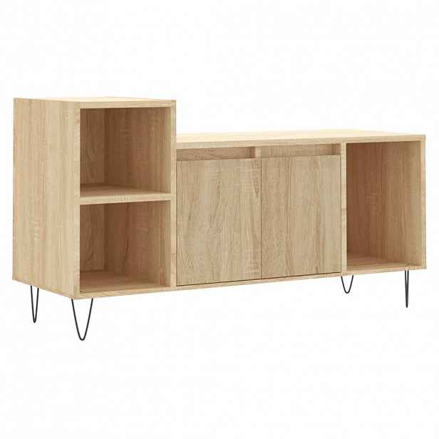 vidaXL TV skříňka dub sonoma 100x35x55 cm kompozitní dřevo
