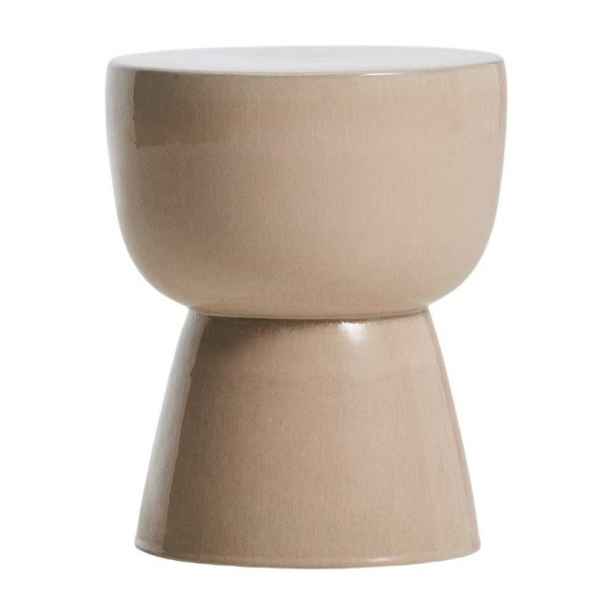 Keramický kulatý zahradní stolek 36x36 cm Mesquida – Kave Home