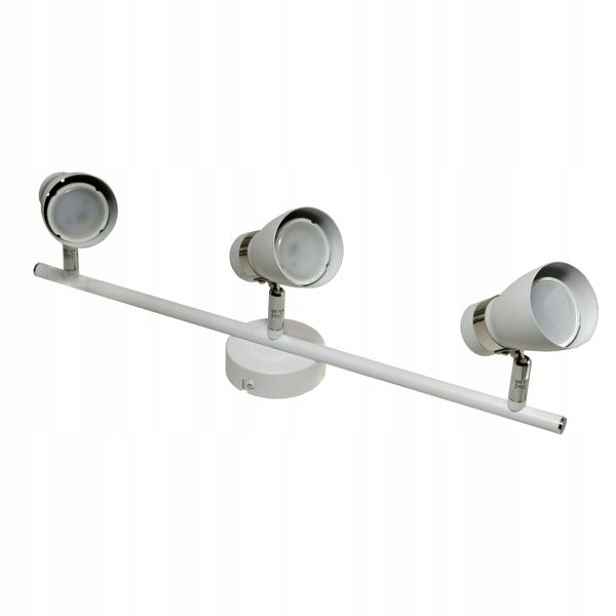 Lampa spotlight Dez 3xGU10 bílá