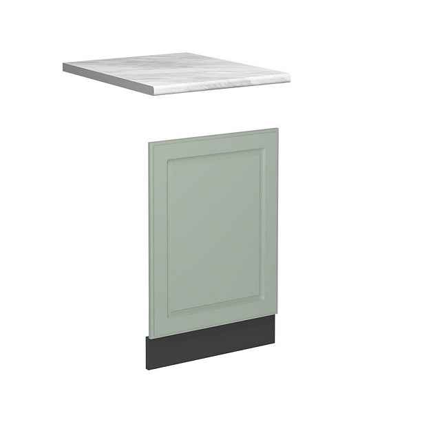 Vicco PŘEDNÍ PANEL R-Line, Mint venkovský dům/Antracit, 45 cm pracovná doska Mramor