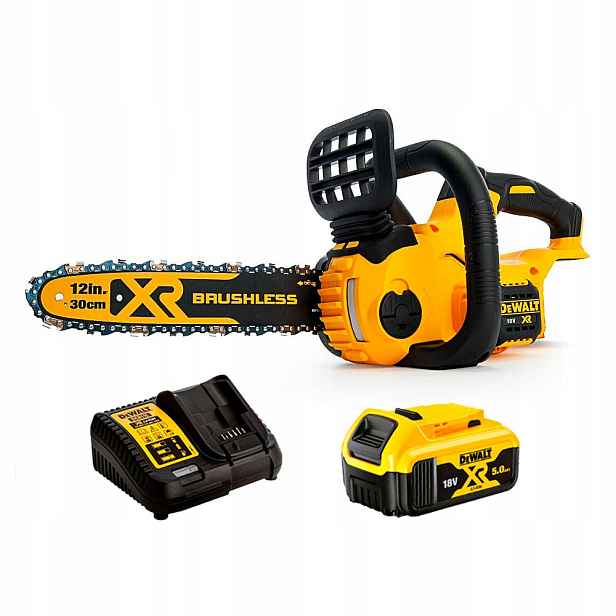Aku řetězová pila DeWalt DCM565P1 baterie 18V pila na dřevo