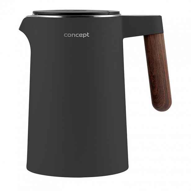 Concept Rychlovarná konvice s regulací teploty NORWOOD šedá 1,5 l