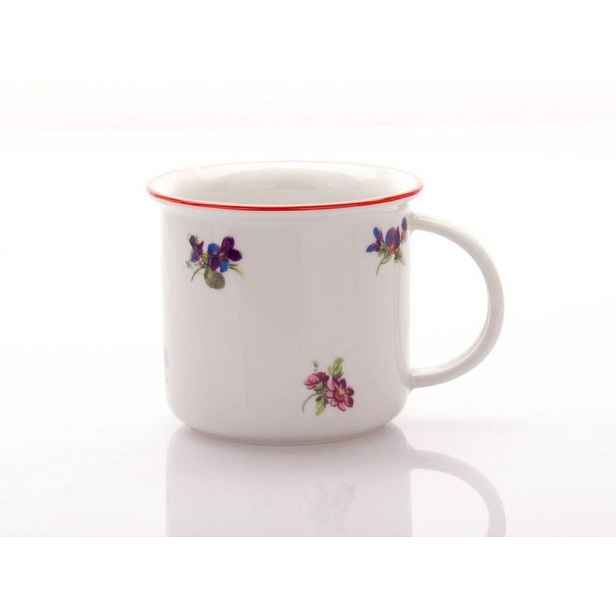 hrnek 380ml TINA - RAK. HÁZENKA, čes.porcelán