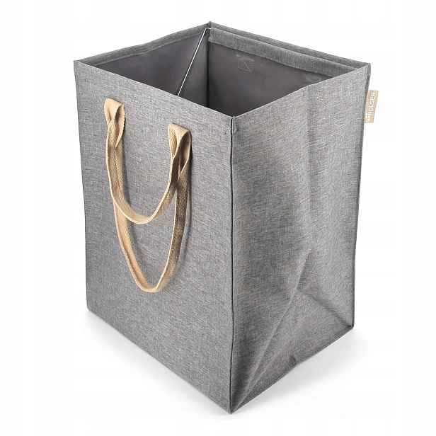 Rolser Laundry Hub Tweed, koš na prádlo taška, šedá