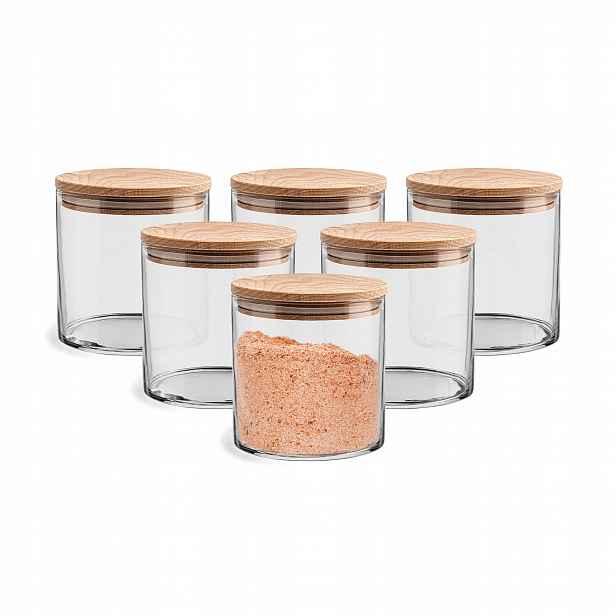 Skleněné Nádoby Na Potraviny Sypké produkty pro skladování 6 x 10 cm
