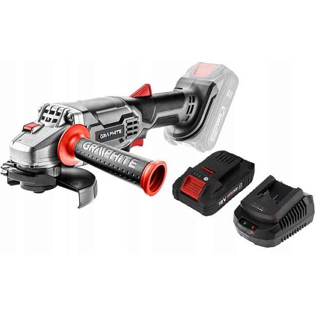 Graphite Úhlová Bruska Energy+ 18V 115MM 58G003 Sada Akumulátor 4Ah