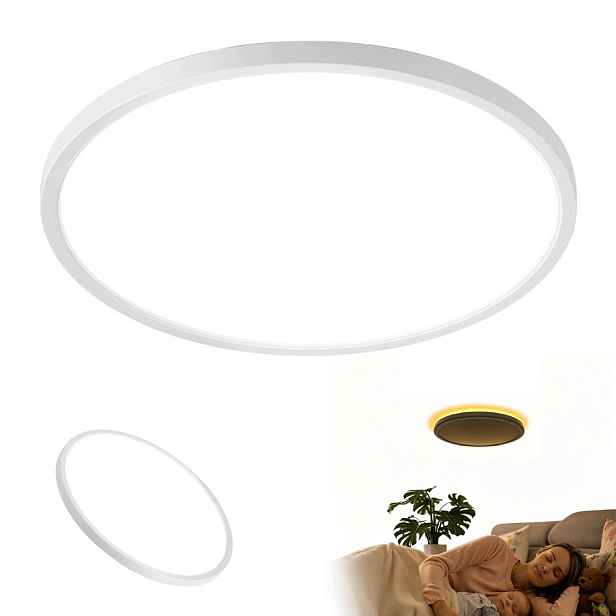 stropní svítidlo Led Stropní Svítidlo Ring Bílá regulace Barvy Světla Moderní 24W