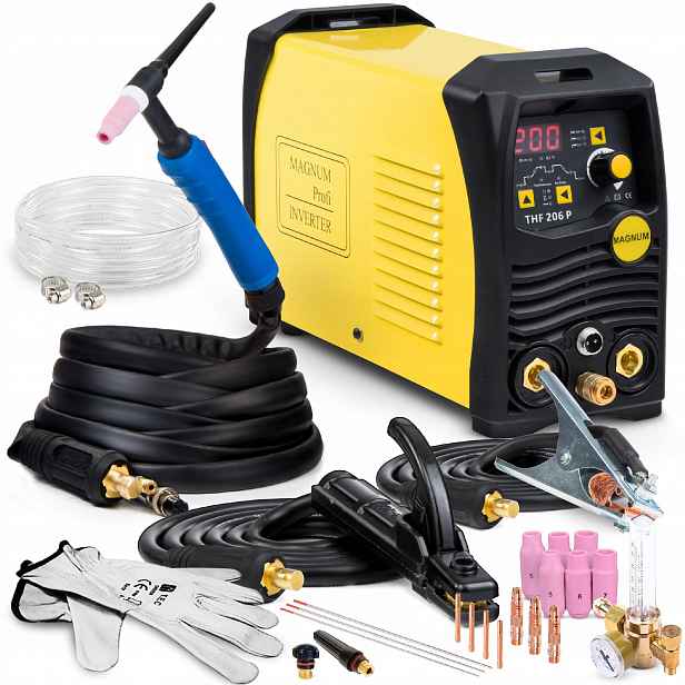 Invertorová Svářečka S Invertorem Magnum Thf 206P Mma Tig Puls 230V 200A Igbt