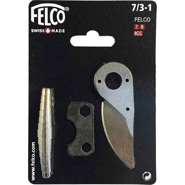 Sada pro opravu nůžek, čepel, pružina, klíč 7/3-1 Felco