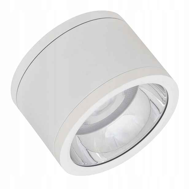 Stropní Svítidlo Tuba Venkovní lampa 30W 3300lm 4000K IP65 UGR19 Bílý Downlight