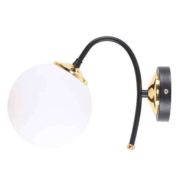 Černo-bílé nástěnné svítidlo ø 15 cm Yoyo – Squid Lighting