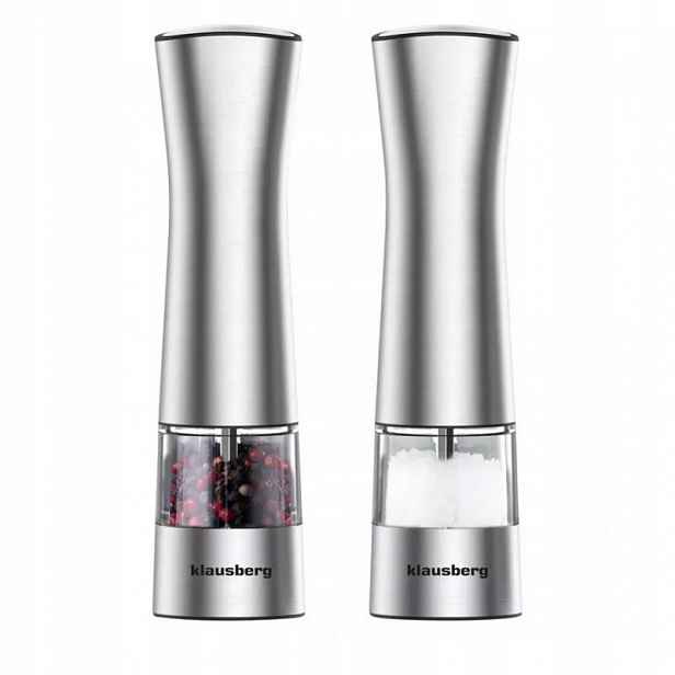 Klausberg Elektrický Mlýnek Na Pepř A Sůl Kuchyňský Set