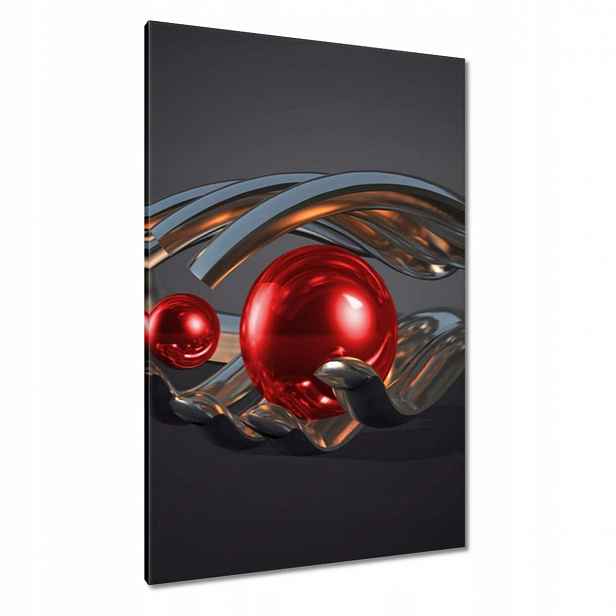 Obrazy 80x120 Červené koule v ruce