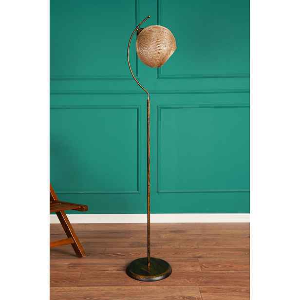 Opviq Stojací lampa Povimento 165 cm zlatá