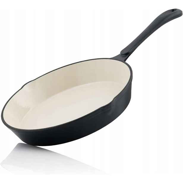 Litinová Smaltovaná Pánev 24 CM Mahlzeit Blue Berry Indukce