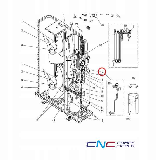 Mitsubishi Electric Lev Each 487244 T7WH74401 elektronový expanzní ventil