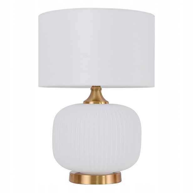 Stolní lampa Tamiza 48 cm bílá 1xE27