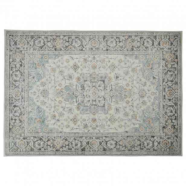 vidaXL Koberec ORIZ Krémová 140 x 200 cm 100% polyester