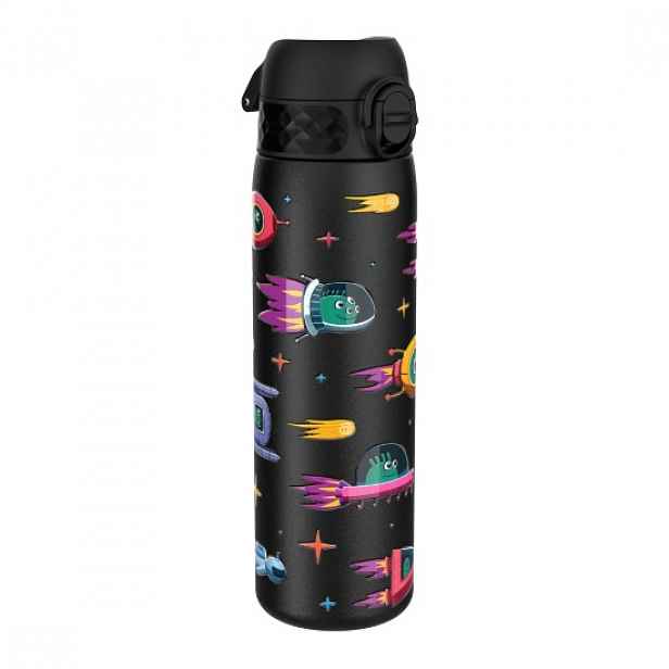 "Slim" láhev na vodu, nerezová ocel, 600 ml, Spaceships - Ion8