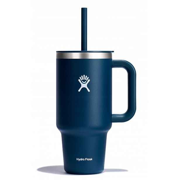 Termohrnek Hydro Flask All Around Travel 950 ml Modrý s brčkem
