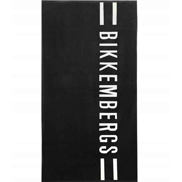 Bikkembergs BKK3MTW01 plážová osuška black 170x90