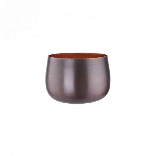 Butlers DUSK Svícen na čajovou svíčku 7 cm - bronzová