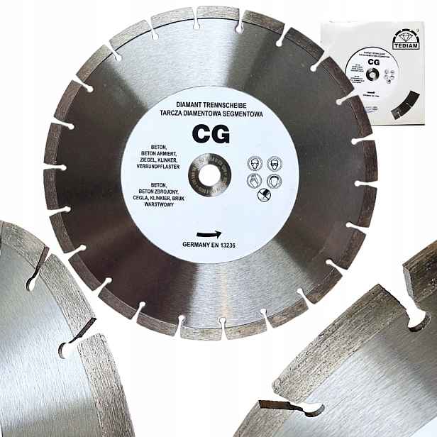 Diamantový Kotouč Na Betonu 300x20mm Spalovací Cg vrstvená dlažba