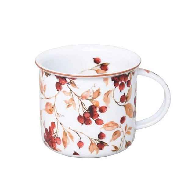 hrnek 380ml TINA - PODZIM DF, čes.porcelán