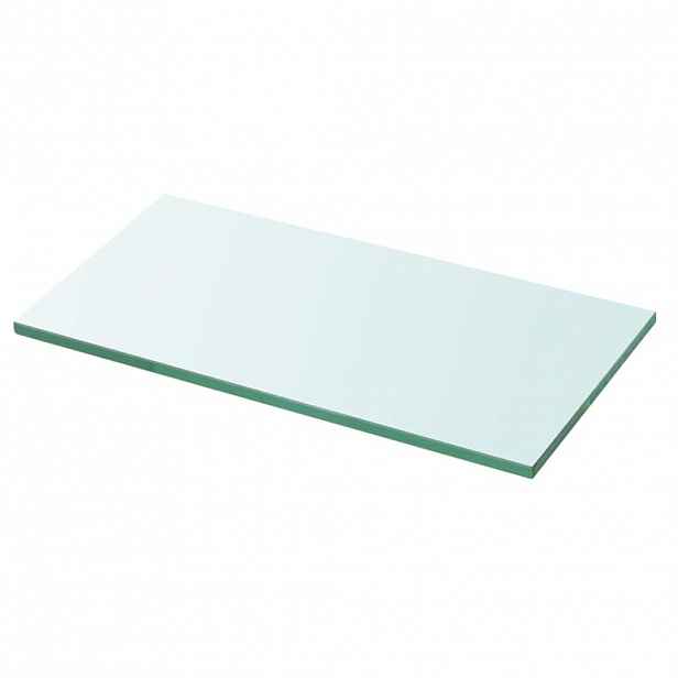 vidaXL Policová deska sklo čiré 30x12 cm