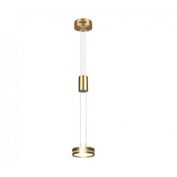 LED závěsné osvětlení Trio Franklin mosaz 326510108