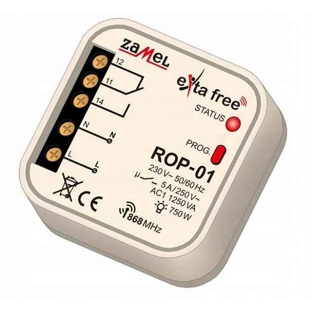 Exta Free rádiový přijímač 1-kan. ROP-01 Zamel