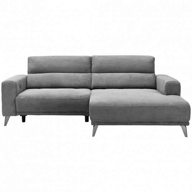 Livetastic ROHOVÁ SEDAČKA, textil, světle šedá