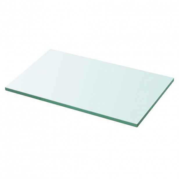 vidaXL Policová deska sklo čiré 30x15 cm